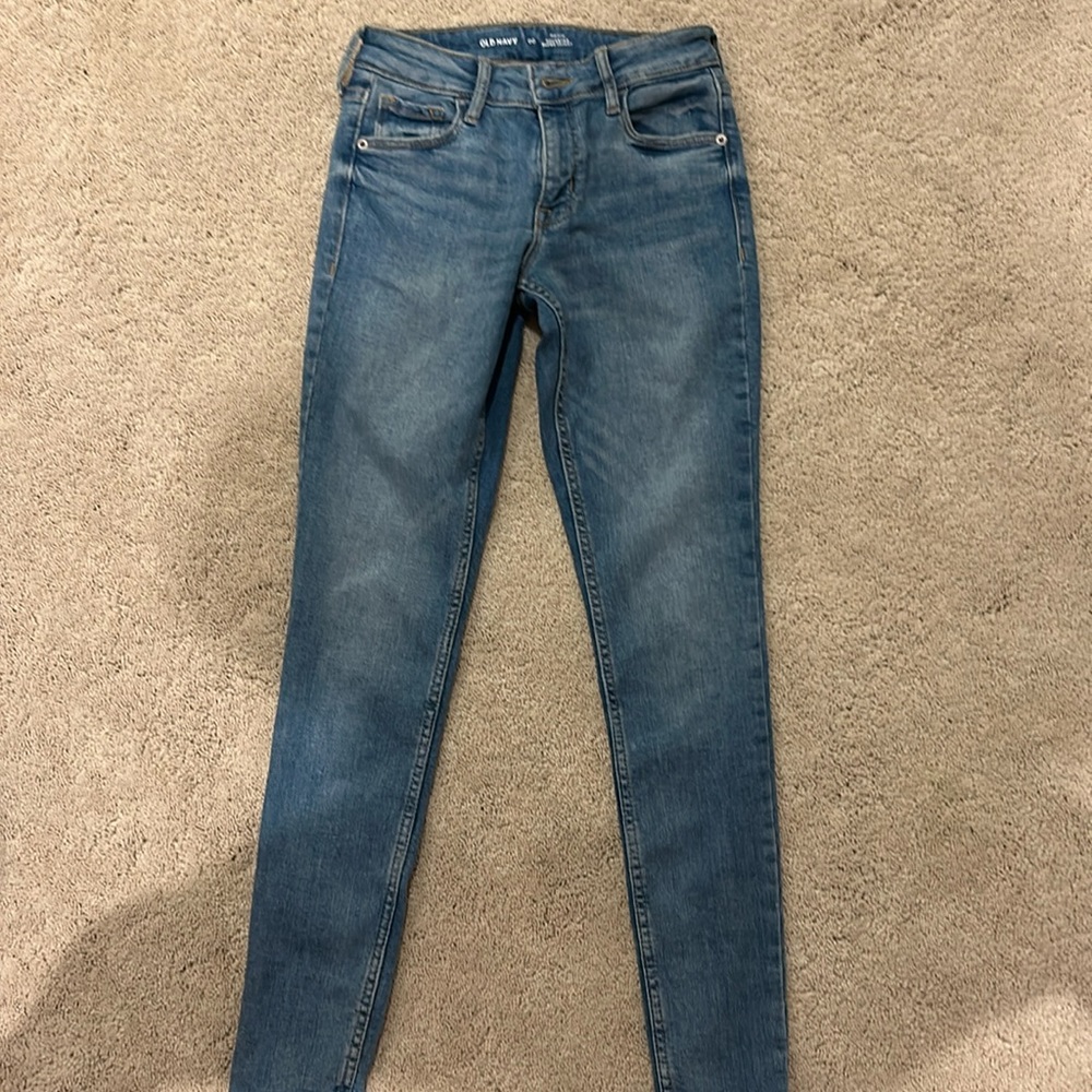 Old navy 00 mid rise rockstar skinny jeans